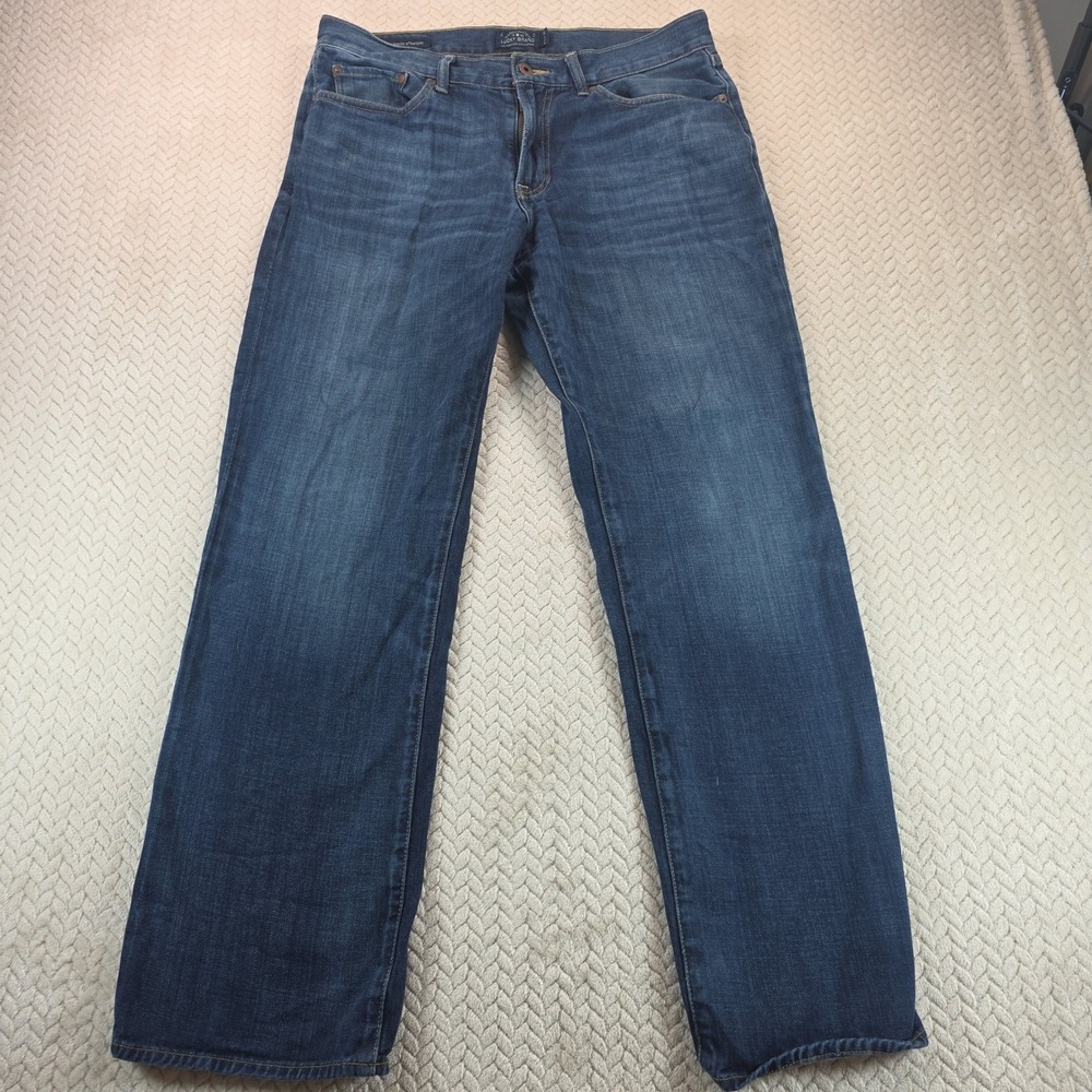 Lucky Brand 361 Vintage Straight Candiani Denim Jeans Mens 33x32 Medium Wash